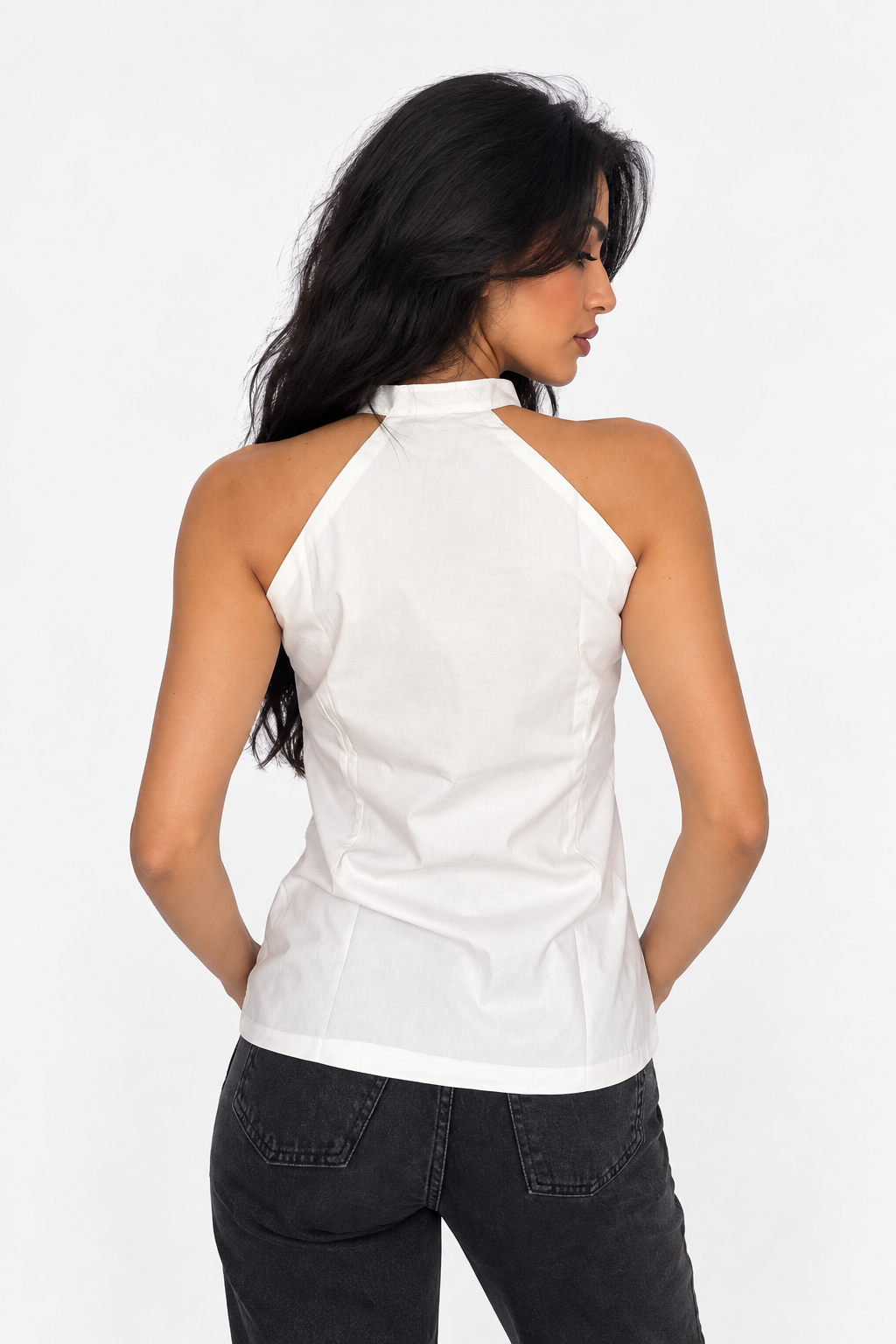 Sculpted Halter Top