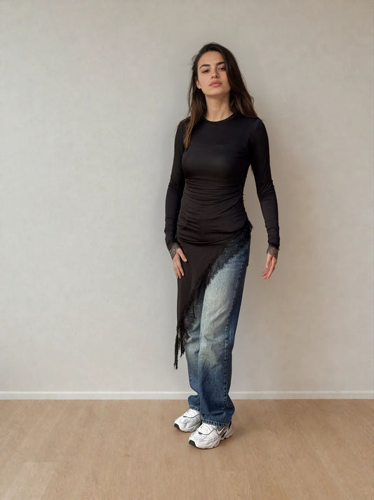 The going places Lace Top