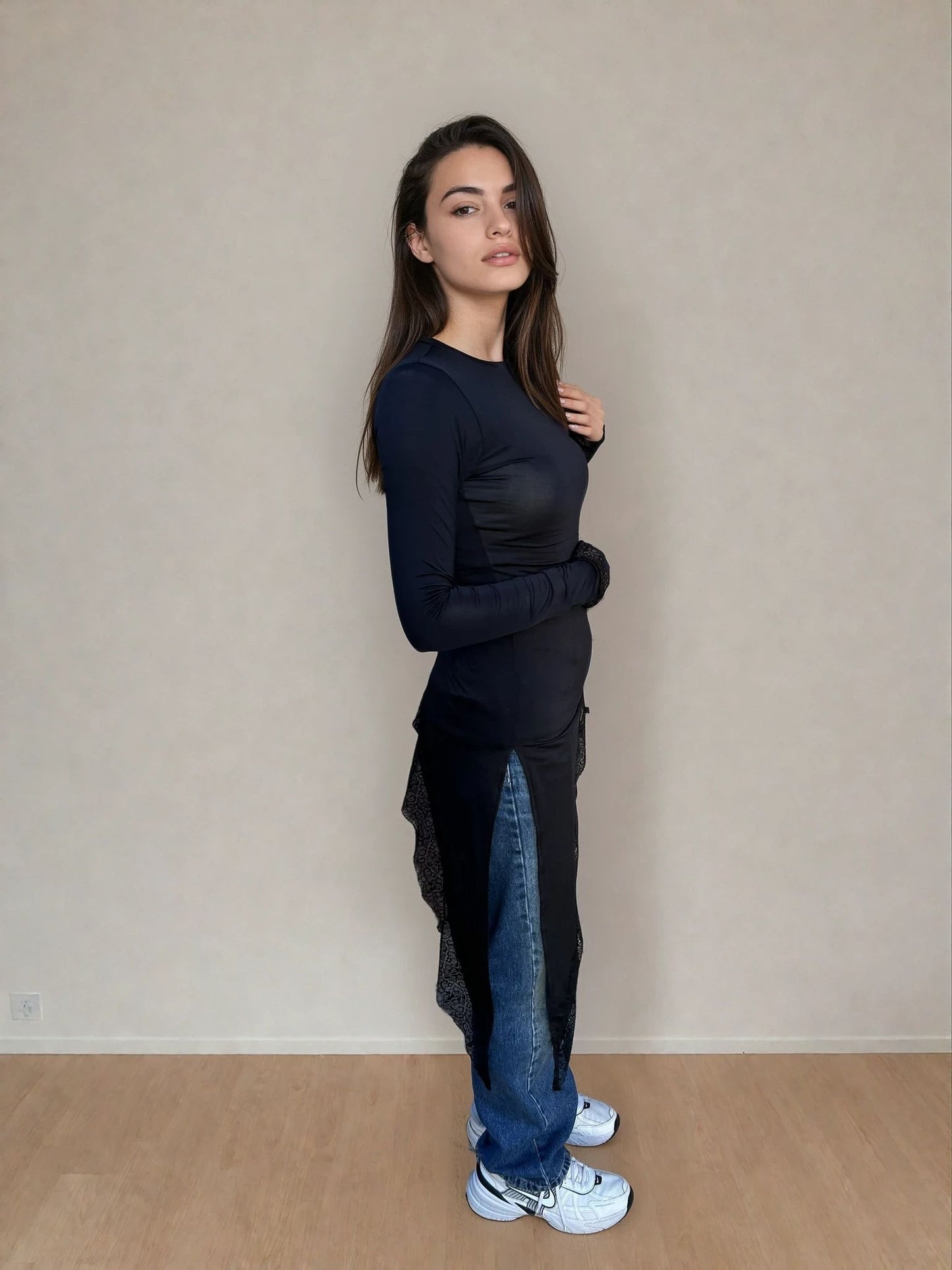 The going places Lace Top